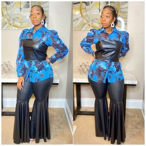 Midnight Blue 2 Piece Top